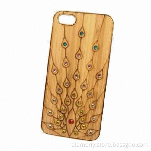 Wooden Crystal Case for iPhone